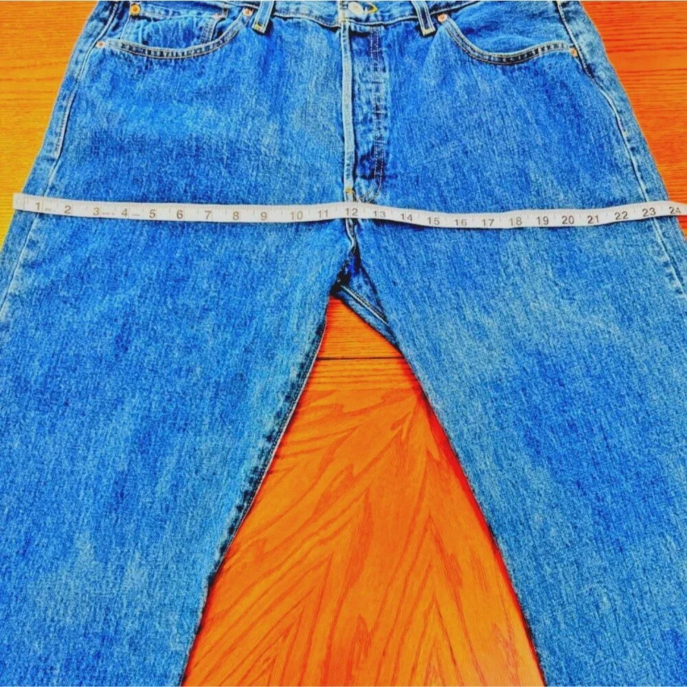 Y2K Early 2000 Levi's 501 Deadstock New With Tags 38x34 Button Fly 100% Cotton